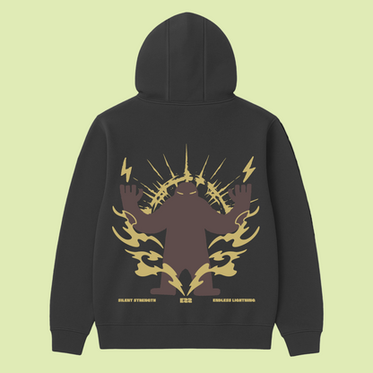 EZZ GRAY OVERSIZE HOODIE