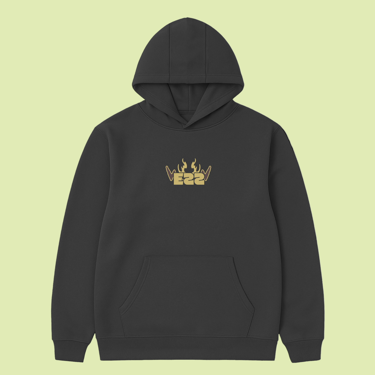 EZZ GRAY OVERSIZE HOODIE