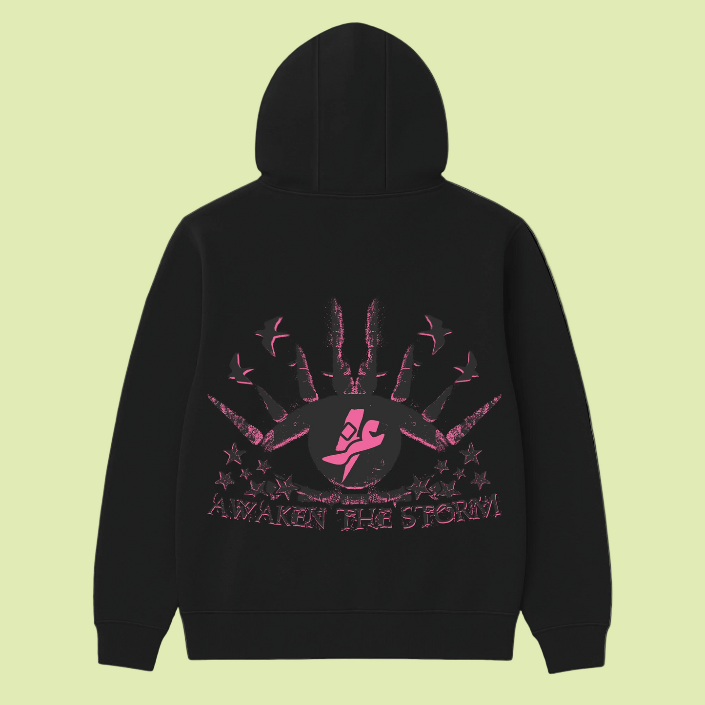 EZZ BLACK OVERSIZE HOODIE