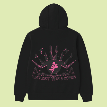EZZ BLACK OVERSIZE HOODIE