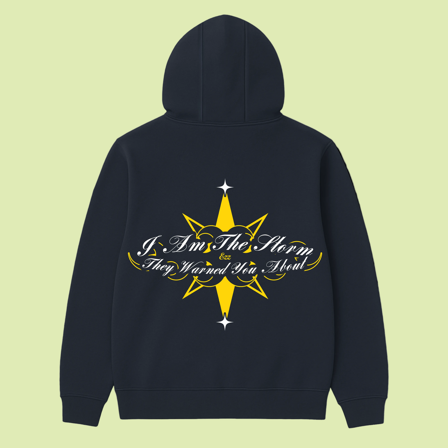 EZZ NAVY OVERSIZE HOODIE