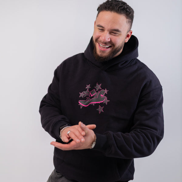 EZZ BLACK OVERSIZE HOODIE